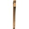 Ekena Millwork Imperial Slat Smooth Bracket, Western Red Cedar, 3 1/2"W x 48"D x 48"H BKT04X48X48IMP06SWR - alternate 2